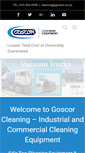 Mobile Screenshot of goscorcleaning.co.za